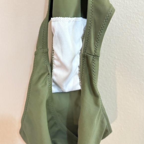 Lonely Planet Olive Green Tie-Up Monokini – Size Small EUC - Picture 8 of 15